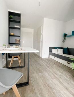 Modern möbliertes 1 Zimmer Apartment mit Terrasse & W-Lan inkl. - Augsburg