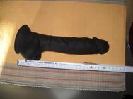 23 cm SILEXD Dildo in Schwarz - topp geiles Teil - erwärmbar in Mikrowelle- Standfest ohne Ende - Bad Salzuflen Bad Salzuflen