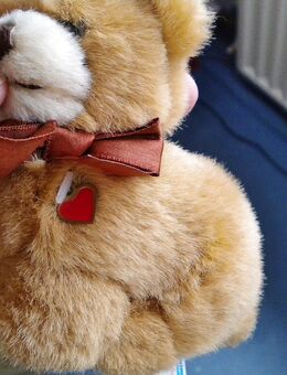 Tiere mit Herz-Plüsch-Teddy,ca. 13 cm - Linnich