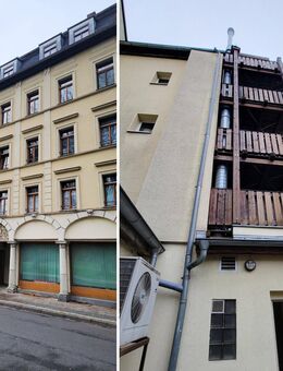 Wohn-und Geschäftshaus im Sanierungsgebiet mit 4 WE und 2 GE, Nachbargrundstück zum Kauf mgl. - Altenburg