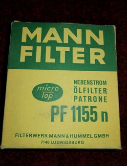 Ölfilter Mann Filter PF 1155n Ölfilterpatrone neu/OVP - Hamburg Wandsbek