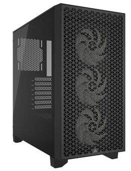 Corsair PC-Gehäuse 3000D Airflow Tempered Glass Mid-Tower, Black