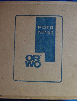 ORWO Fotopapier BN 1, 2000 Blatt,7,4*10 ,5cm, original verpackt! - Jena