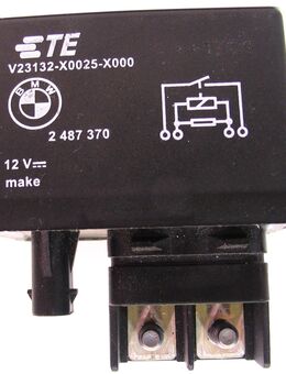 Original BMW Relais / TE Nr. V23132-X0025-X000 / 2487370 - 12V - neuwertig - Biebesheim (Rhein)