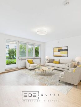 Wunderschöne und neu sanierte 3,5 Zimmer Gartenwohnung in Kriegshaber - Augsburg