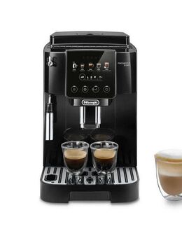 De'Longhi Kaffeevollautomat Magnifica Start Pop ECAM220.51.B - 5 Rezepte, Milchschaumdüse, schwarz, Intuitives Touch Bedienfeld, Iced Americano, einstellbares Aroma