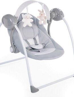 Chicco Babyschaukel Relax & Play, Cool Grey, elektrisch