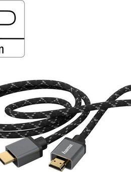 Hama Ultra High Speed HDMI™-Kabel Stecker-Stecker 8K Metall HDMI™-Kabel 3m HDMI-Kabel, HDMI, (300 cm)