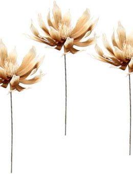 Kunstblume Soft-Protea, I.GE.A., Höhe 84 cm, 3er Set