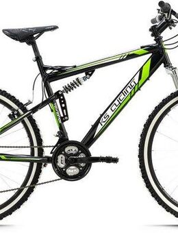 KS Cycling Mountainbike Scrawler, 21 Gang Shimano Tourney Schaltwerk, Kettenschaltung, für Herren, Kettenschaltung
