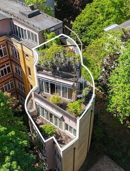 Lichtdurchflutetes Penthouse-Loft mit privater Dachterrasse und Blick über Berlin - Berlin