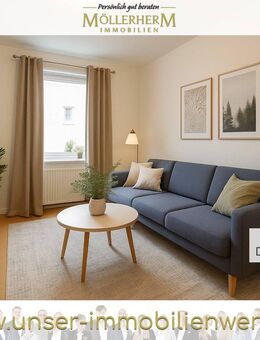 Wohnen mit Wohlfühlfaktor- Charmante 2-Zimmer-Wohnung mit Garten in Top-Lage! - Waren (Müritz)