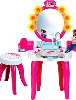 Klein Schminktisch Barbie Schönheitsstudio mit Zubehör, mit Licht- und Soundfunktion