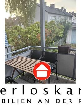 Helle 2-Zimmer-Erdgeschoss-Wohnung mit Balkon in Mülheim Saarn zur Kapitalanlage! - Mülheim (Ruhr)
