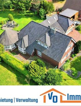 Traumhaus in Traumlage: Stilvolle Immobilie auf ca. 2.000 m² Grundstück in 1A-Zentrumslage - Wiesmoor