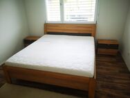 Doppelbett mit 2 Nachttische & Schlaraffia Lattenrost inkl. kostenlose Matratze - Sarmenstorf