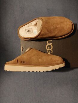 Original UGG Classic Slip-On / Pantoffeln / Hausschuhe, Farbe: Chestnut, Gr. 42 - Frankfurt (Main) Nordend-Ost