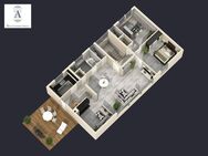 TOLLES Penthouse, 2 Eingänge, KAMIN, 50 m² Wohnzimmer, 25 m² Dachterrasse - Friedberg (Hessen)