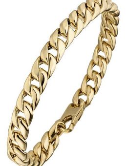 JOBO Armband, Panzerarmband 585 Gold 21 cm