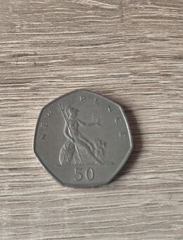 Münze 50 new pence 1969 - Versmold