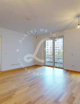 *Erstbezug Neubau* Effizient geschnittene 3-Zimmerwohnung inkl. Einbauküche und großem Südbalkon - Frankfurt (Main)