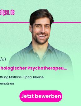 Psychologischer Psychotherapeut (m/w/d) - Rheine