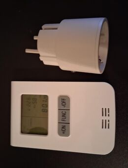 1 x Funk Raumthermostat 2 x Steckadapter für Elektroheizung - Kiel