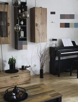 Moderne, schicke und gemütliche 3-Zimmer-Maisonettewohnung mit Einbauküche und Balkon in grüner ruhiger Lage in Weisendorf - Weisendorf