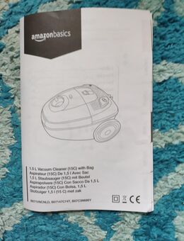 Staubsauger Amasonbasics mit Beutel. - Uslar