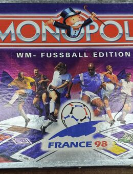 Monopoly - WM Fussball Edition France 98 - Wilnsdorf