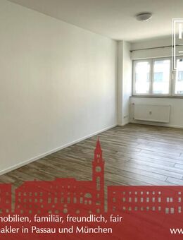 Moderne 2-Zimmer-Wohnung im Zentrum von Passau, direkt am Hauptbahnhof! - Passau