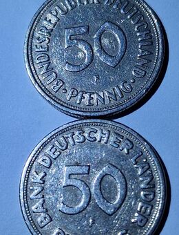 2 X 50 Pfennig - Neuruppin