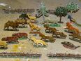 Zinnfiguren alt Zoofiguren für Setzkasten Sammler Museum 24tlg 1900 in 73565