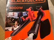 Black & Decker 3000 W -- Laubsauger fast NEU - mit Zubehör - Rot (See)