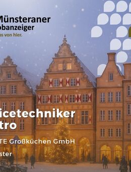 Servicetechniker Elektro (m/w/d) - Münster