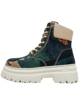 DOGO Nimble Platform Boot Petals Damen Stiefeletten Schnürstiefelette Handgefertigt