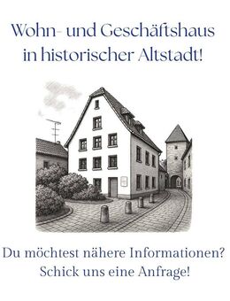 Kapitalanleger aufgepaßt !! Wohn-/Geschäftshaus (Bj 1990, ca 387 m² Wfl) in Ochsenfurt z. vk. - Ochsenfurt