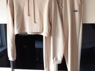 Adidas TRAININGSANZUG Jogginganzug JOGGINGHOSE Hoodie BEIGE 34 XS - Hardheim