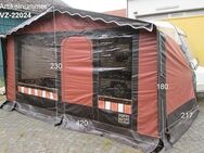 Vorzelt Gr. 7 799-823 cm gebraucht ca 420 x 217 Herzogliche Zelte (zB passend IMV410 Adria405) - Schotten Zentrum