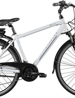 Zündapp E-Bike Trekkingrad Z802 Herren, 21 Gang Shimano Altus RD-M310 Schaltwerk, Kettenschaltung, Heckmotor, 374 Wh, Pedelec, Elektrofahrrad für Damen u. Herren