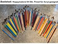 Ein Bastelset 1)Pinsel 94stk für Hobbymalerrei +Acrylmalerei - Mosbach