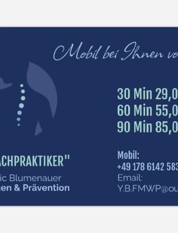 Mobile Massage - Aschaffenburg