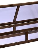 Dobar Frühbeet-Aufsatz aus Holz Hochbeete Frühbeet-Kasten #58408 in 75217