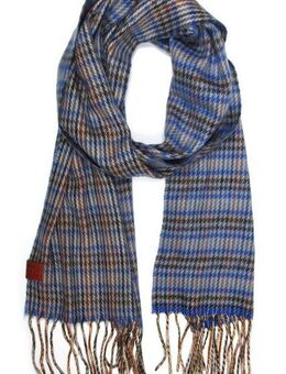 COLLEZIONE ALESSANDRO Wollschal Mailand, (1-St), elegant gemustert, Made in Italy