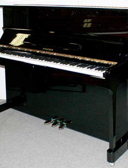 Klavier Hyundai U833, 121 cm, schwarz poliert, Baujahr 1994, 5 Jahre Garantie - Egestorf