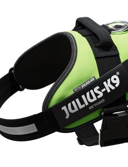 Julius-K9 IDC®-Powergeschirr - neon grün - Größe L: Brustumfang 63 - 85 cm