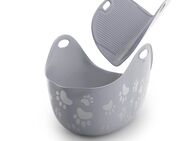 Litter Genie® Katzenklo - Litter Box - Set: Katzentoilette grau + Litter Box Matte