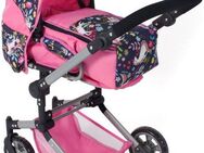 CHIC2000 Kombi-Puppenwagen Jara, Einhorn, zusammenklappbar