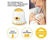 BEURER Babyflaschenwärmer BY 52 Fläschchenwärmer, 2-in-1: Erwärmen & Warmhalten von Babynahrung, Geeignet für alle handelsüblichen Fläschchen und Gläschen