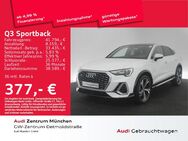 Audi Q3, Sportback 45 TFSI qu 2x S line, Jahr 2022 - München